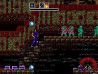 une photo d'Ã©cran de Mystic Defender sur Sega Megadrive
